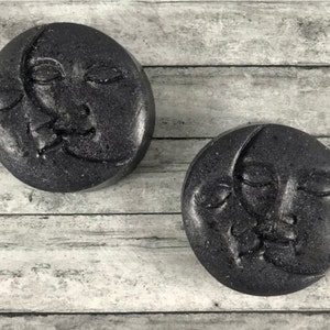 Sun and Moon Sandalwood Soap Bar Set of 2 | Handmade Soap