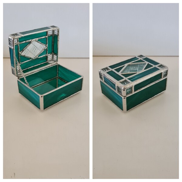 Stained Glass Ring Etsy