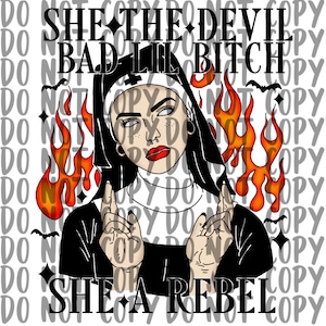 She The Devil | Doja Cat | Lyrics | Sublimation | PNG