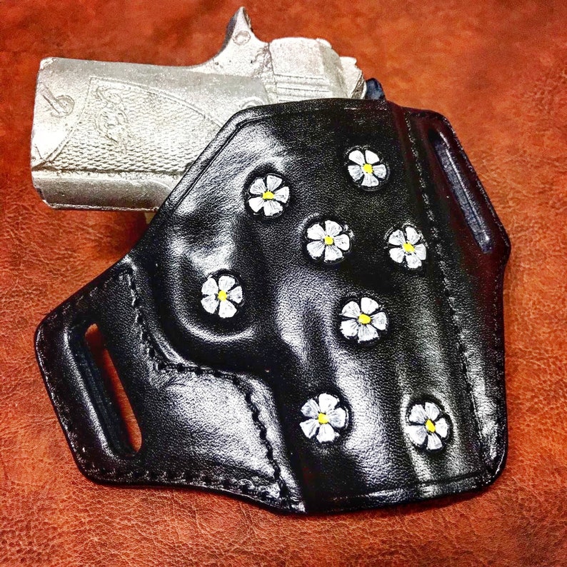 Leather Gun Holster For Kimber Micro 9Kimber Micro 9 GripOwb Etsy