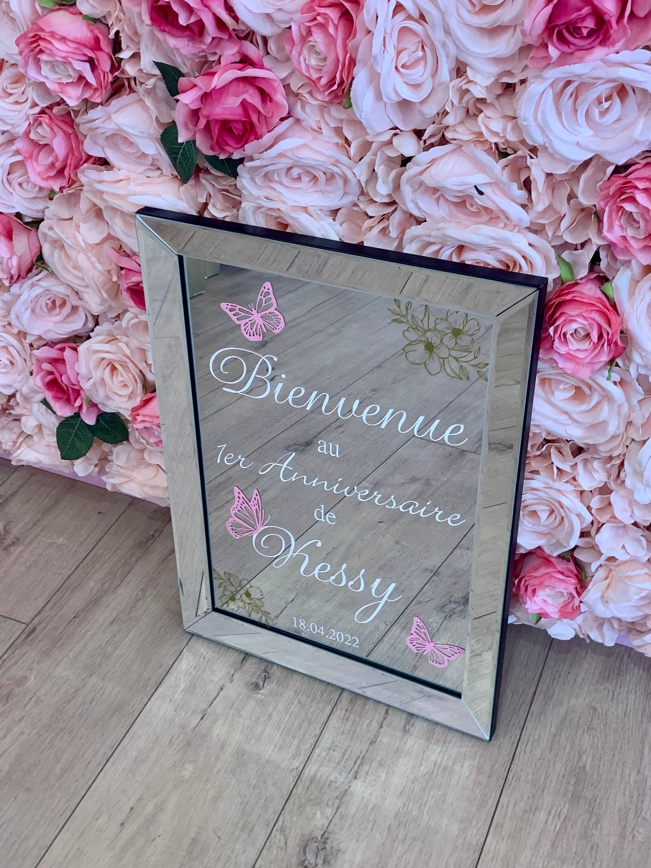 Personalized Birthday Mirror Birthday Presentation Mirror Etsy