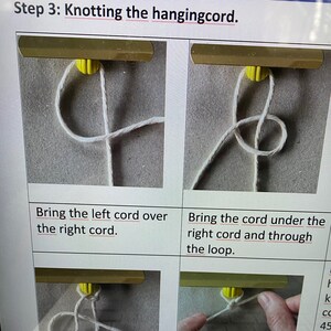 Makramee-Anhänger „Yip Yip“ für den Rückspiegel, Auto-Accessoires Bild 3