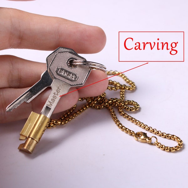 Chastity Key Holder - Etsy