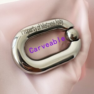 Tabuy Stainless Steel Scrotum Pendant Ball Stretcher Testicles Weight  Testicle Stretching Weight Enhancer Ring Metal Device Sex Toys Cock Lock  Oval