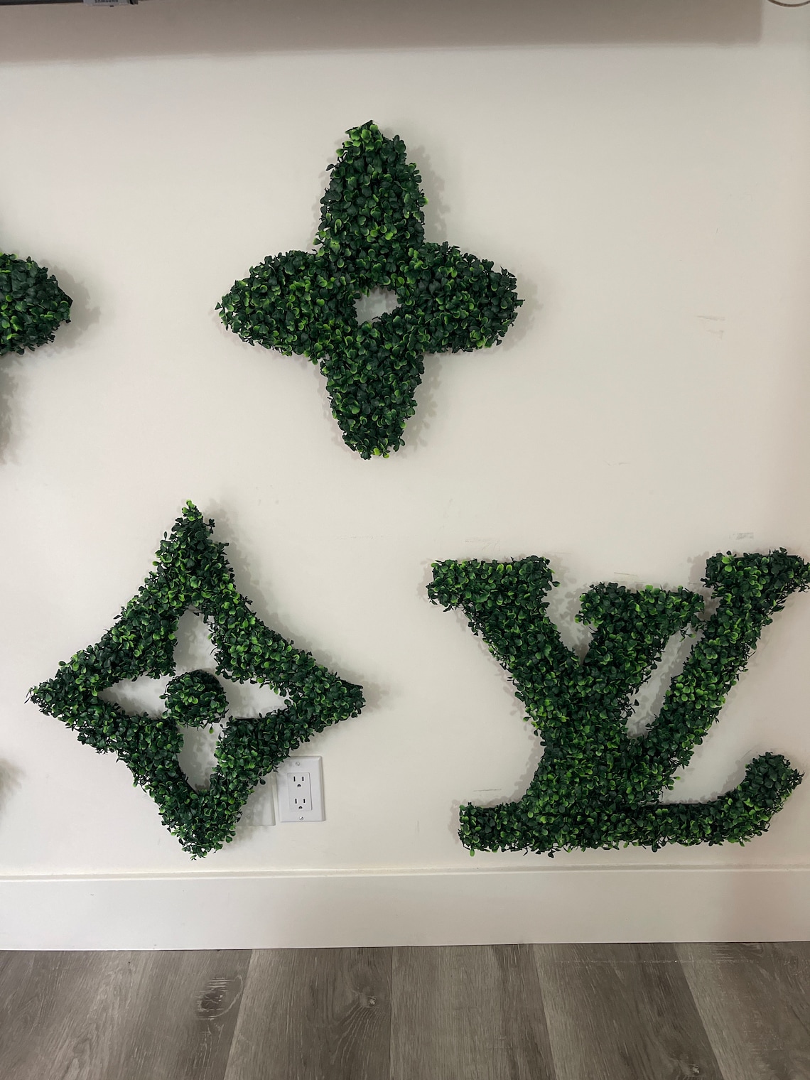 Louis Vuitton handmade wall decor Etsy