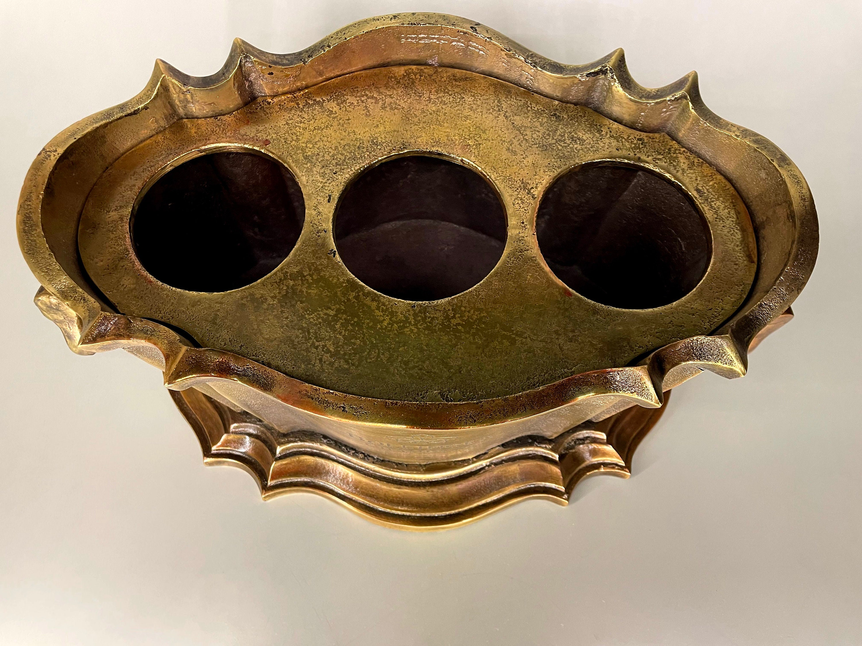 Golden Wine Cooler Bollinger Champagne 1872 Trophy for Winners Etsy