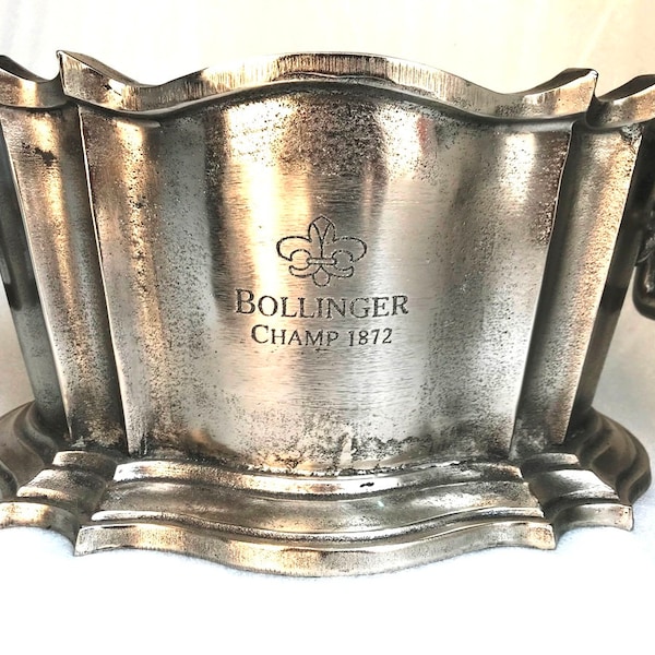 Wine Cooler Bollinger Champ 1872 Trophy For Winners Only Ice Bucket Planter