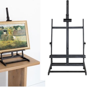Vertical Photo Frame Holder, Picture Frame Stand, Free Standing Easel,  Wedding Sign Stand, Table Top Easel Stand, Floating Display Stand 