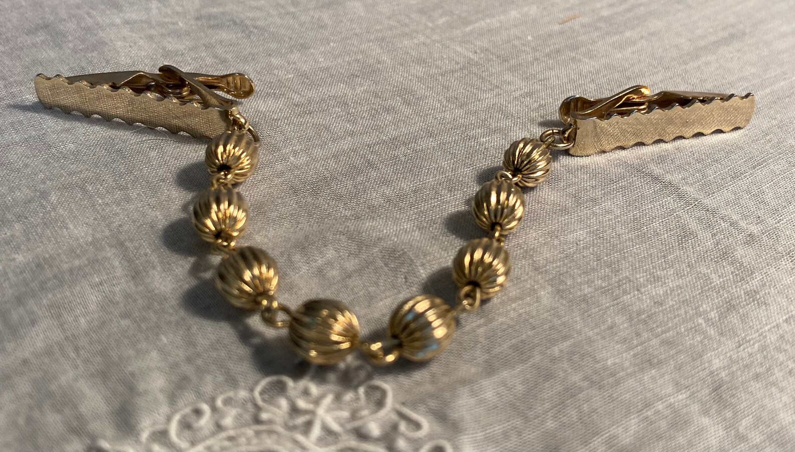 Vintage Goldtone Sweater Clips ou Dress Shirt Collar Clips Etsy
