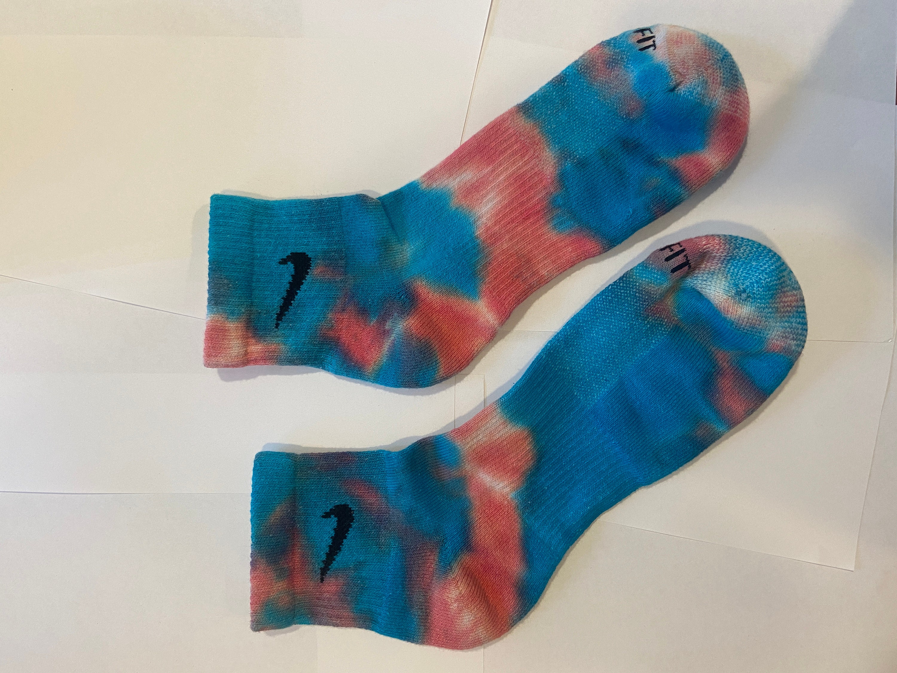 Shwagrre Custom Nike Hand Dyed Socks Version: A2 | Etsy