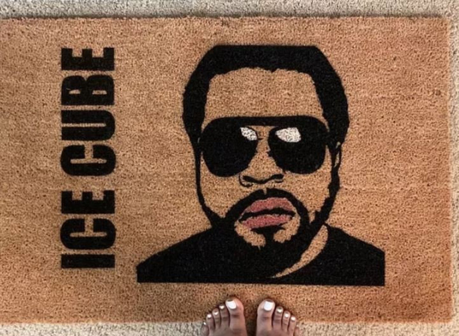 Ice Cube Today Was A Good Day DoormatIce Cube Quotes Doormat Etsy