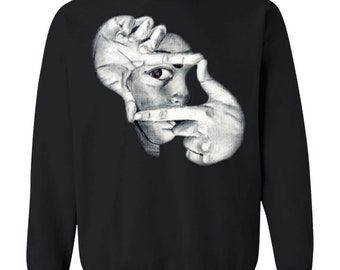 PULLOVER SWEATSHIRT, Pullover Sweatshirts for Women, Sweatshirts for Men, Unisex Adult Clothing, Sweatshirts with a Face