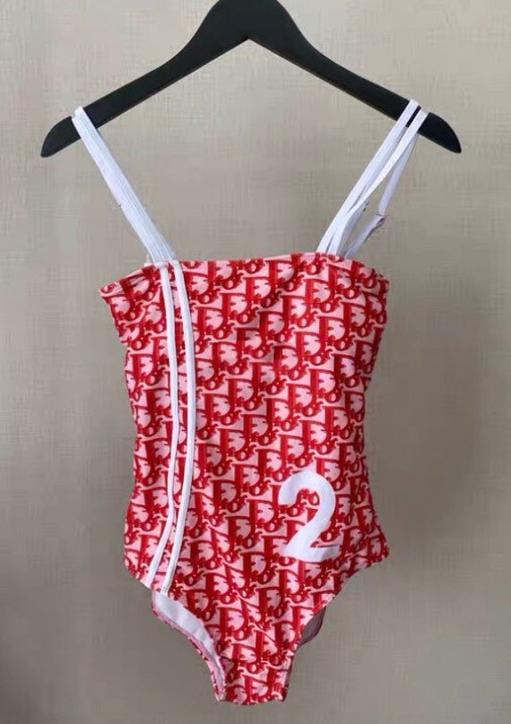 RARE*CHRISTIAN DIOR Vintage One-piece swimsuit