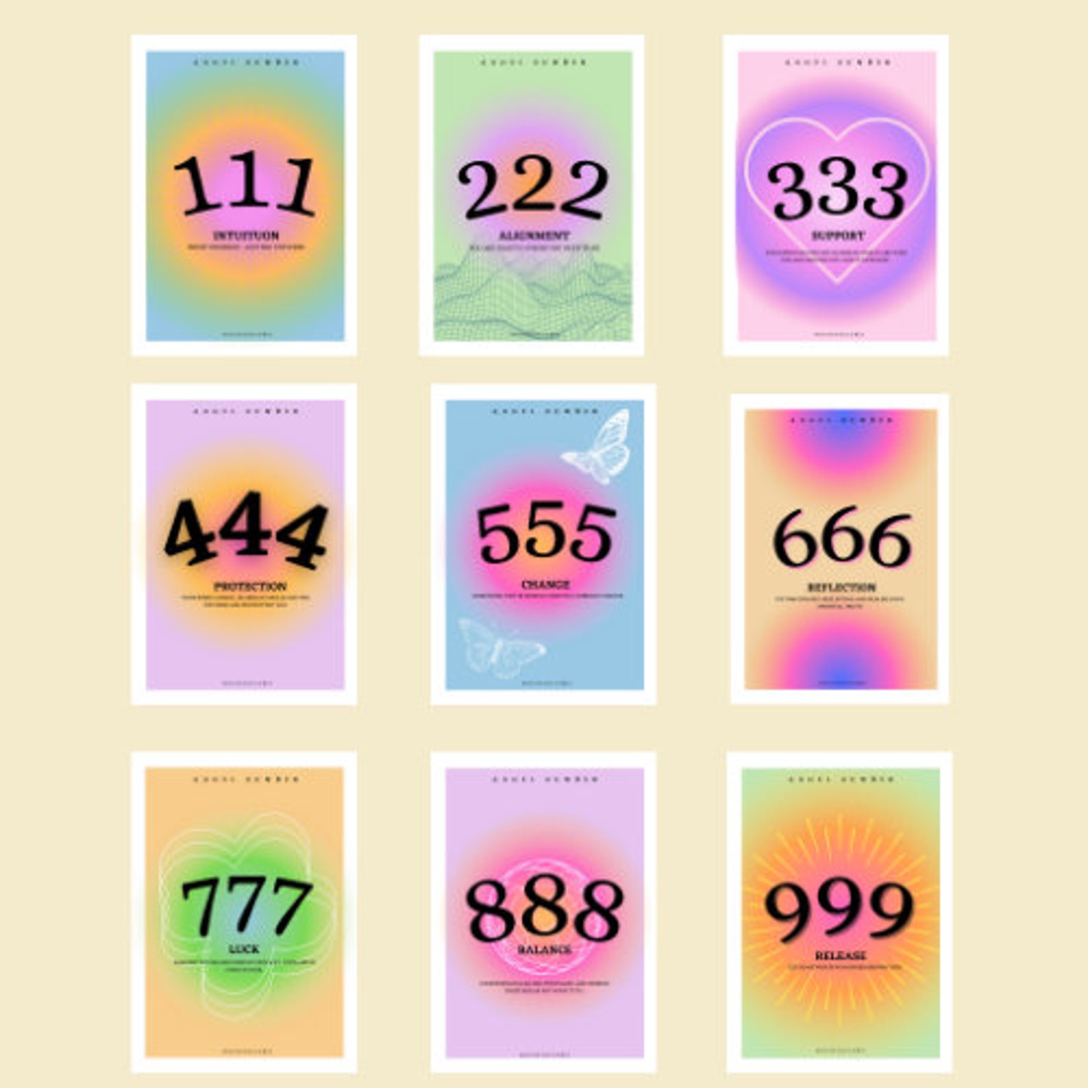 Angel Numbers Wallpaper