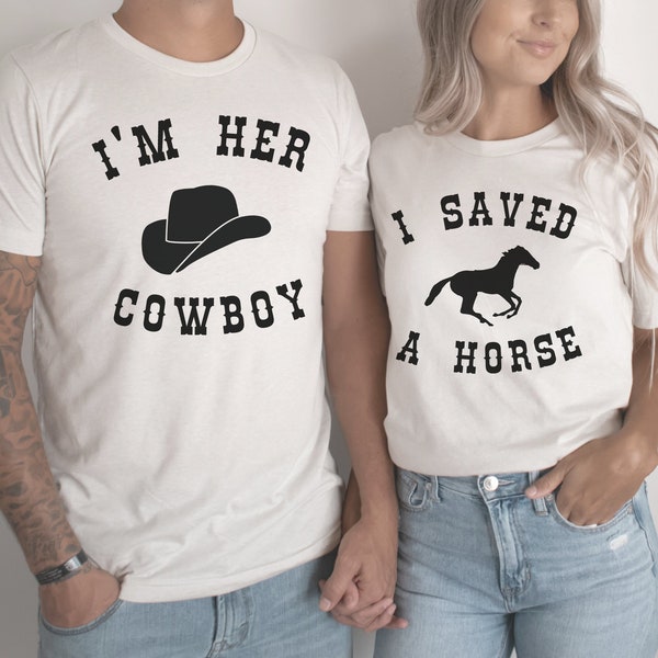 Funny Couples Shirt, Country Music Couples Outfit, Western Concert T-Shirts, Husband And Wife Couples Trip Tees, Boyfriend Girlfriend