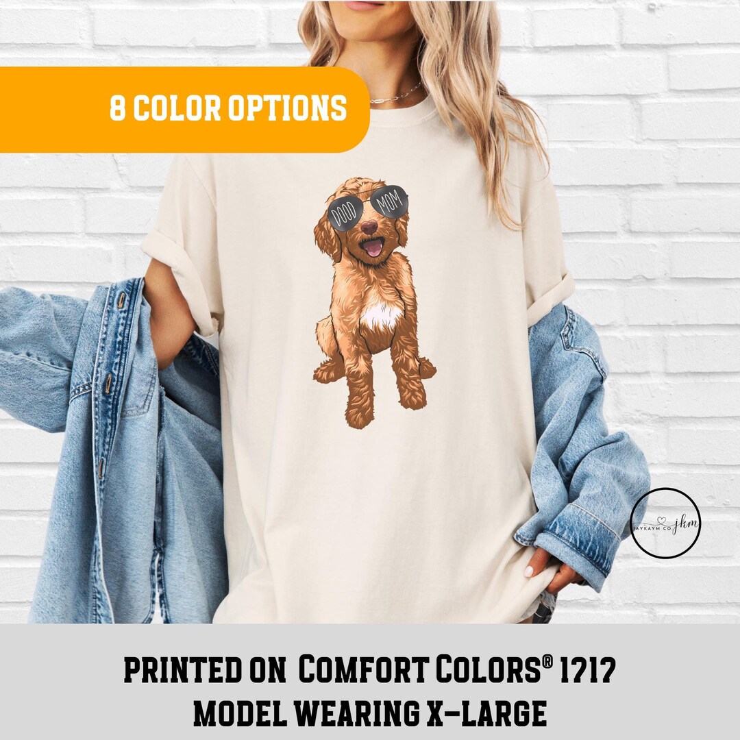 Funny Goldendoodle Mom Comfort Colors® Shirt Gift for Doodle Mom Tshirt ...