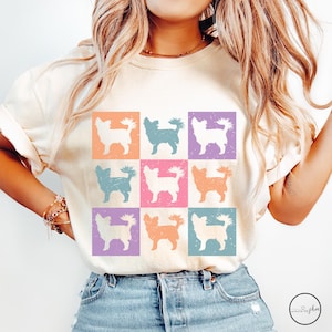 Long Haired Chihuahua Dog Mom Comfort Colors Spring Shirt, Chihuahua Owner TShirt, Chihuahua Lover Birthday Day Gift Minimalist Dog Mama Tee