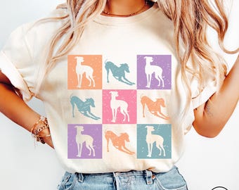 Italian Greyhound Comfort Colors Dog Mom Summer Tshirt, Iggy Dog Owner TShirt, Italian Greyhound Dog Lover Spring Tee, Iggy Dog Mama Shirt