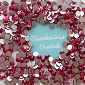 Rose flatback glass rhinestones, bling, wholesale, sparkle, craft, costume embellishment , burlesque, dancing, glamour