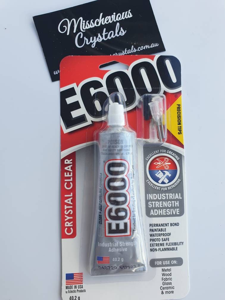 E-6000 Industrial Strength Adhesive Craft Glue, Mini Tubes 4 Pack, Mardel