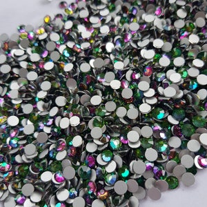 Green Flame flatback glass rhinestones, bling, wholesale, sparkle, craft, costume embellishment , burlesque, dancing, glamour