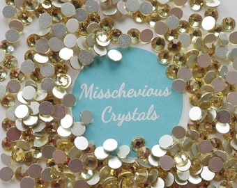Jonquil flatback glass rhinestones, bling, wholesale, sparkle, craft, costume embellishment , burlesque, dancing, glamour
