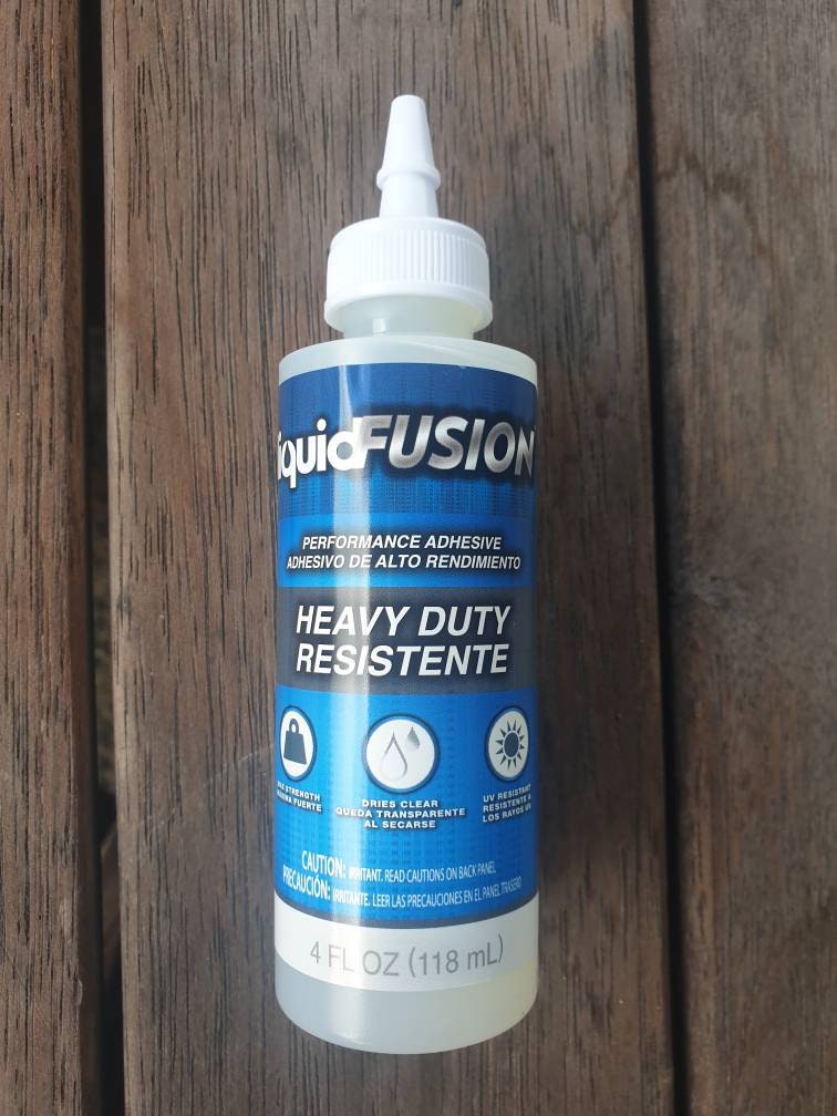 Liquid Fusion 2 Oz & 4oz Available Permanent Heavy Duty Performance  Adhesive 