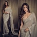 Manish Malhotra Bollywood Inspired Heavy Sequence Work Saree With Blouse Piece