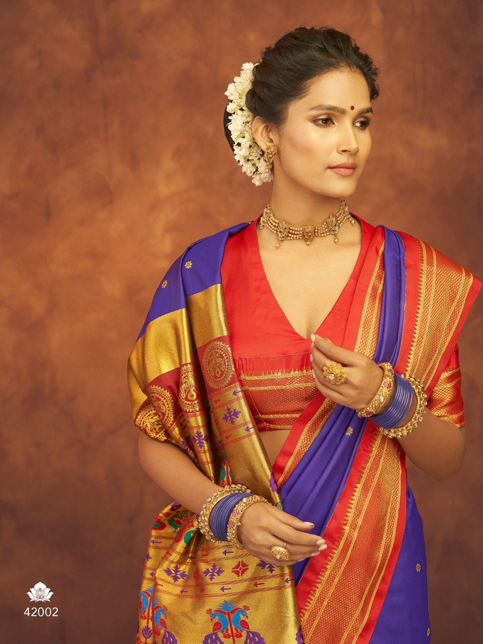 Sky Color Pure Indian Maharani Pallu Paithni Silk Saree Silk - Etsy Ireland Sky Color Pure Indian Maharani Pallu Paithni Silk Saree Silk - Etsy Ireland