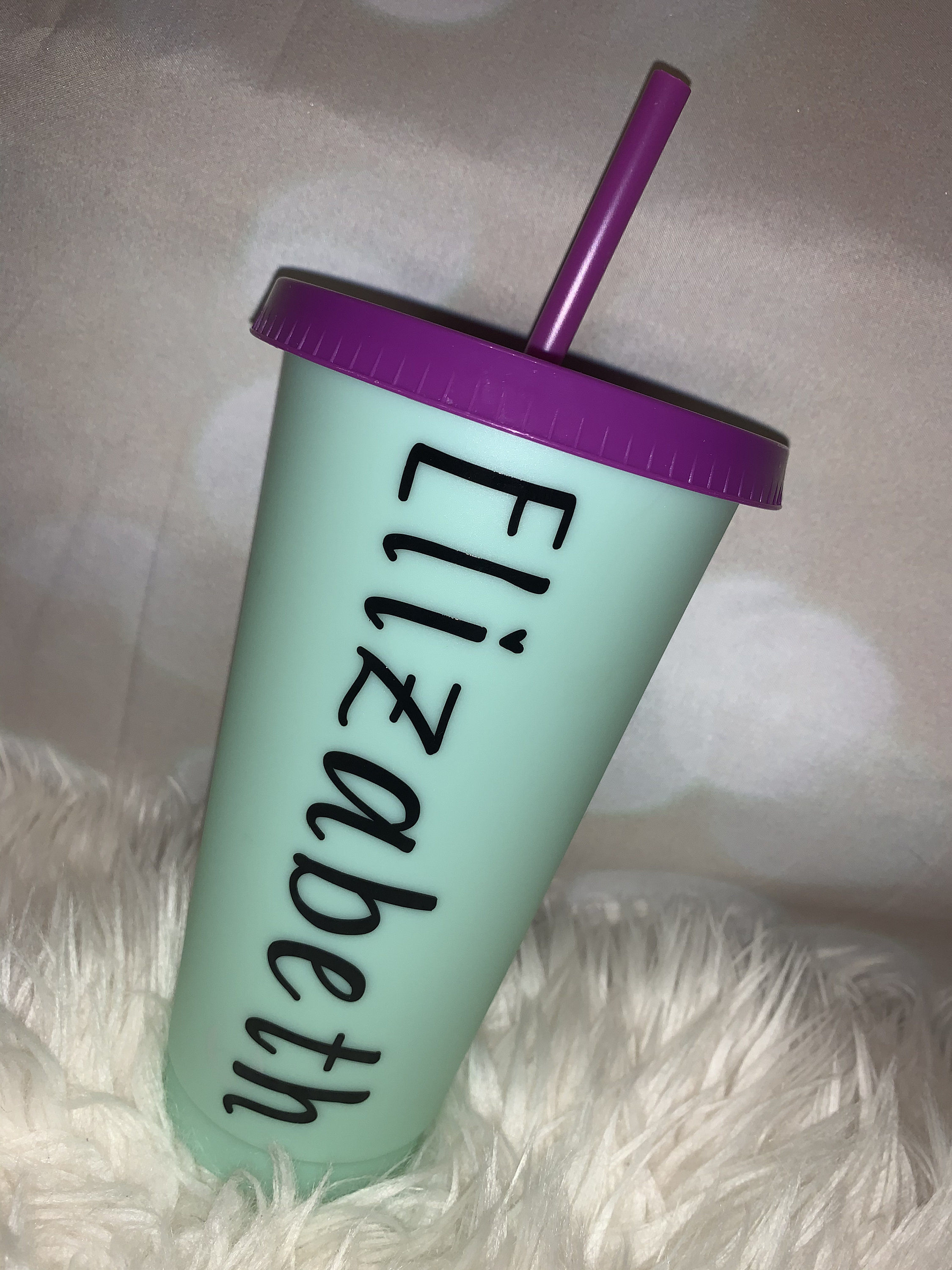 Personalized color changing tumblers Etsy
