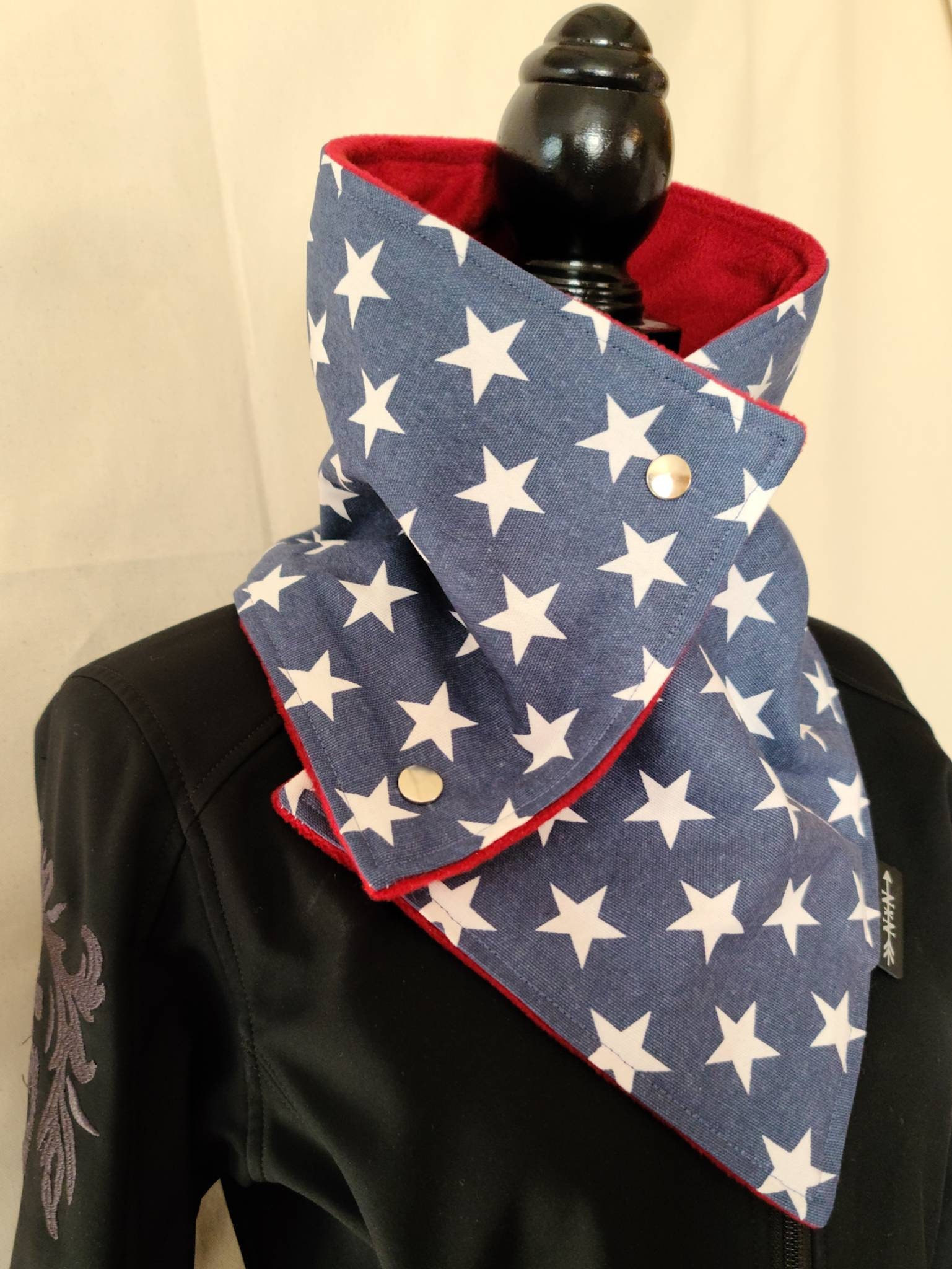 Medium Medium Stars Western Cowl - Machine Washable! - Etsy