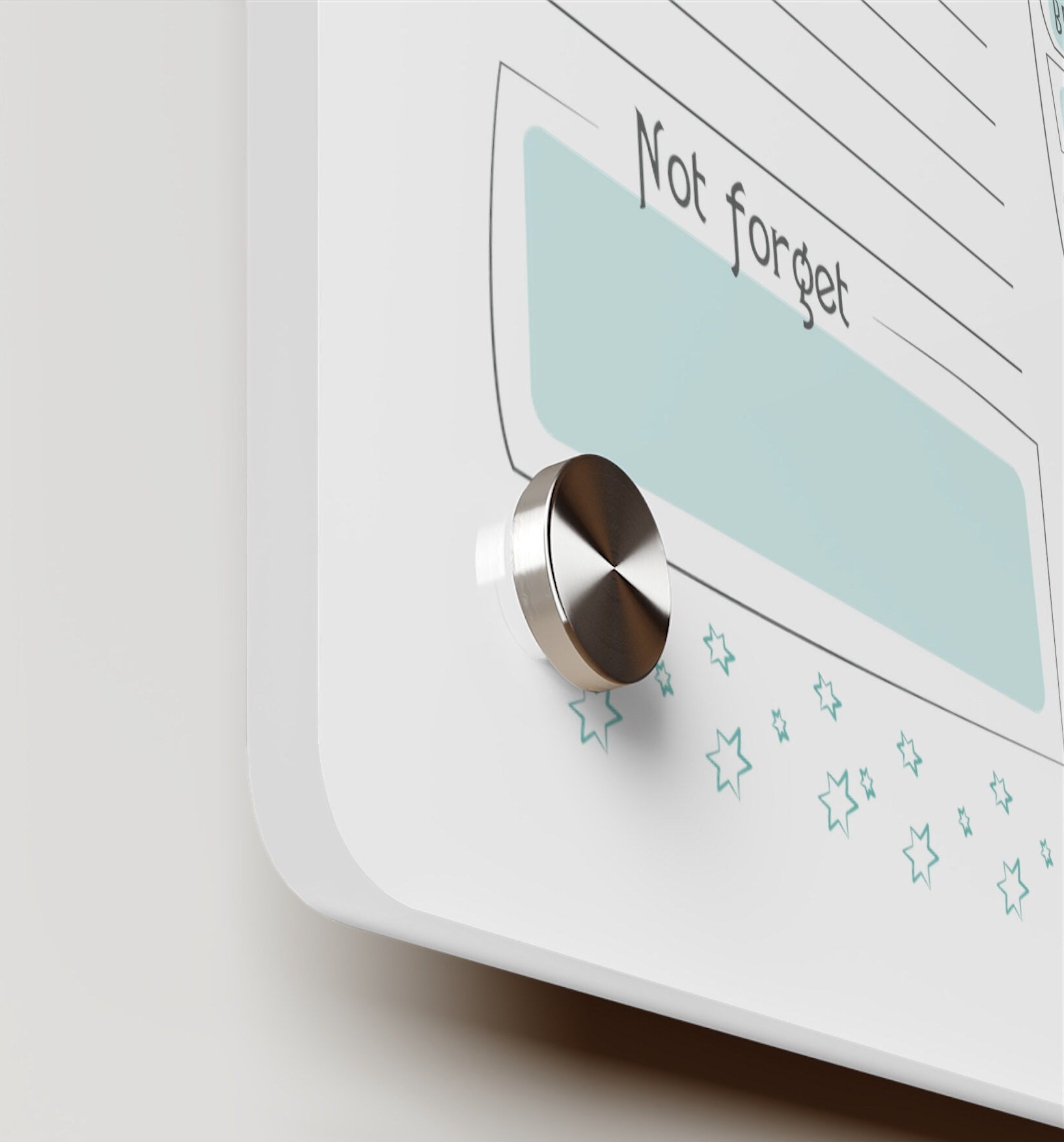 Acrylic Dry Erase Board, Wall Chart Daily Routine, Family Planner, Home ...