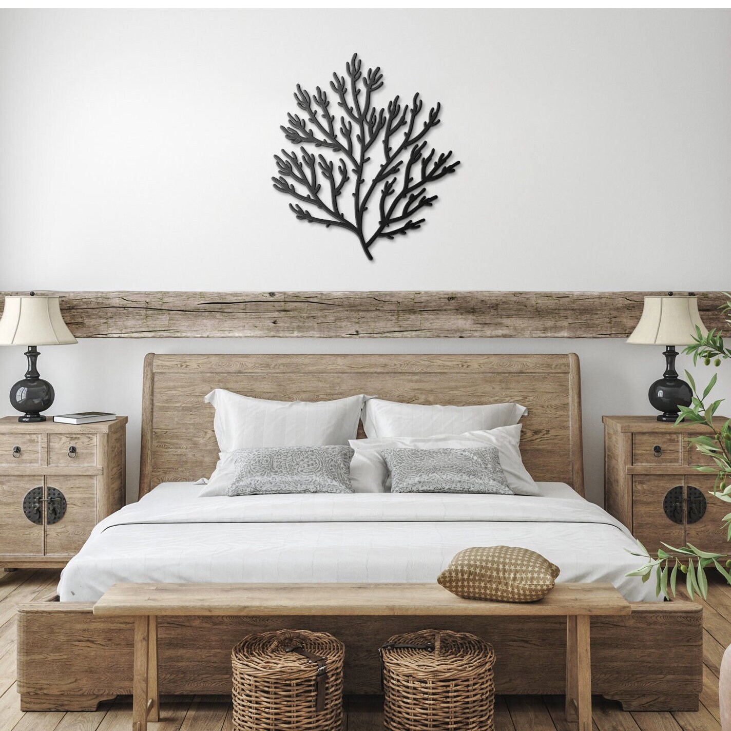 Metal Wall Decor, Coral Sea Decor, Sea Lovers Gift Idea Metal Sign