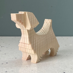 Wire Dachshund Bandsaw Dog Plans with instructions (PDF download)