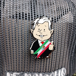 AMLO Mexico Pin Arozarena Hat Pin Pin Para Gorras AMLO