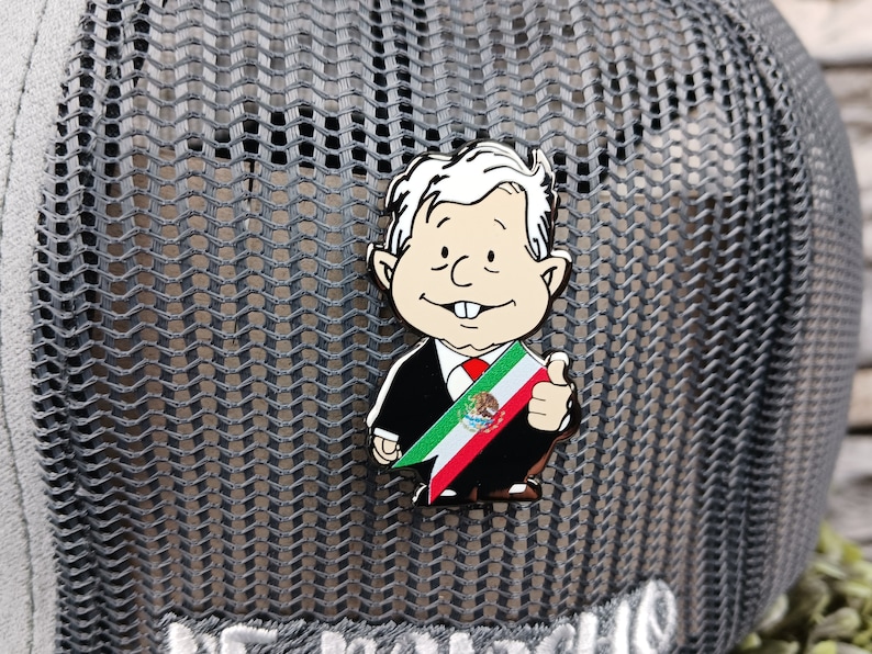 AMLO Mexico Pin Arozarena Hat Pin Pin Para Gorras AMLO