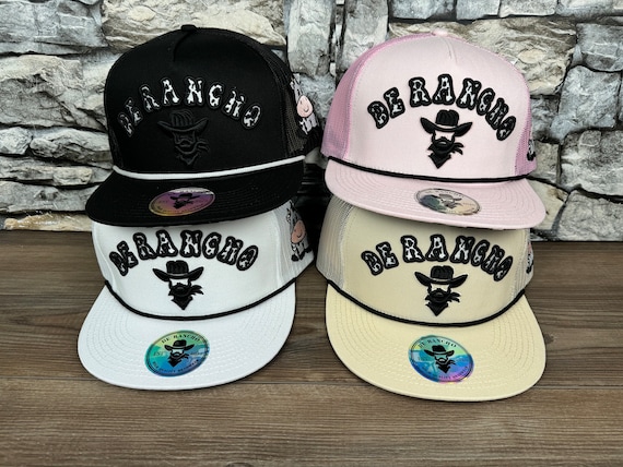 DE RANCHO Adjustable Snapback Hat Meshback Cap | Gorra De Malla - Etsy