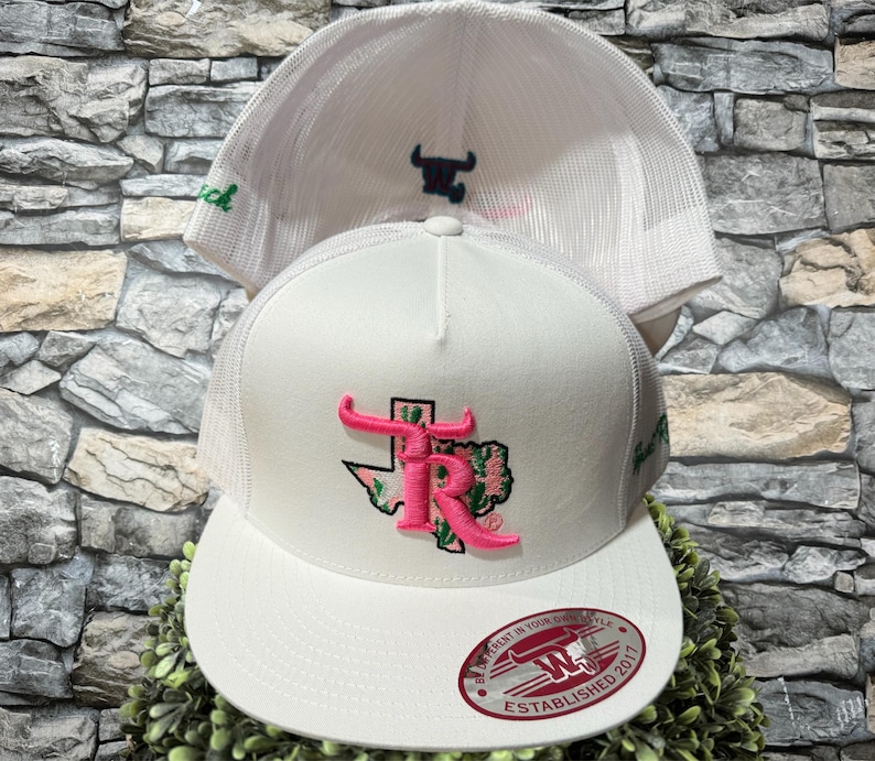 Texas Ranch Adjustable Snapback Hat Western Meshback Cap | Gorra De ...