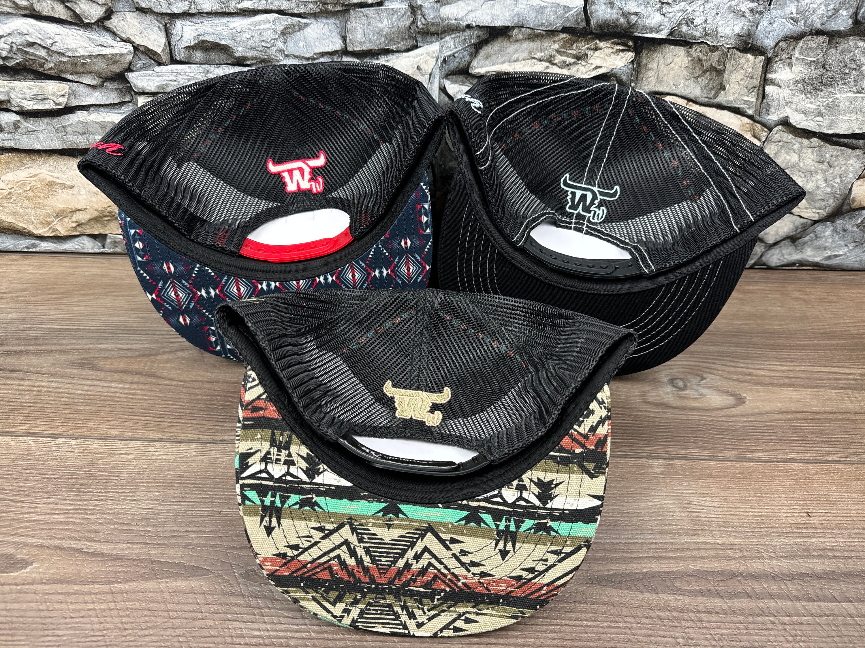 Texas Ranch Adjustable Snapback Hat Western Meshback Cap | Gorra De ...