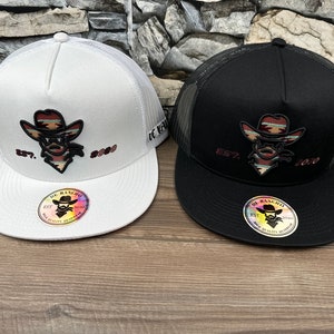 DE RANCHO Adjustable Snapback Hat Meshback Cap | Cowboy , Vaquera, western Gorra De Malla