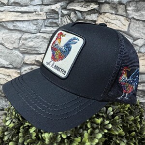 Rooster | Gallo Meshback Adjustable Snapback Cap | Gorra De Malla