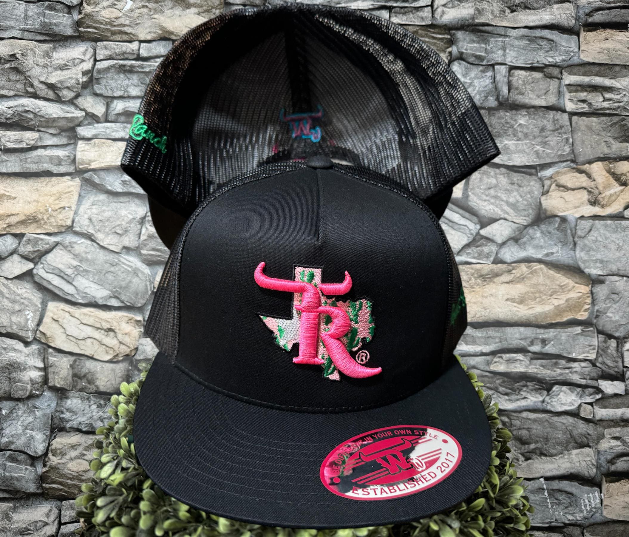 Texas Ranch Adjustable Snapback Hat Western Meshback Cap