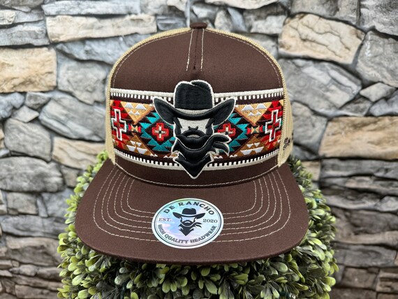 DE RANCHO Adjustable Snapback Hat Meshback Cap | Gorra De Malla - Etsy