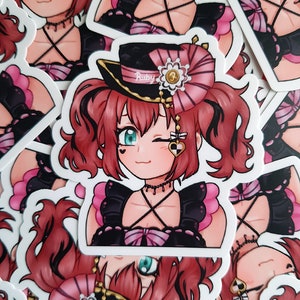 Love Ruby School Idol Live Aqours Matte Sticker