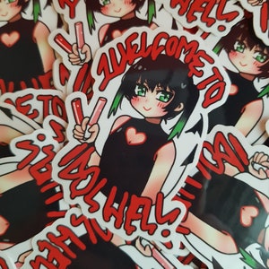 Love Yuu School Idol Hell Live Autocollant en vinyle brillant