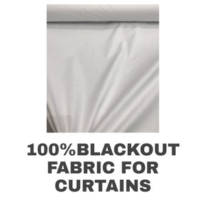 ADD ON 100% Blackout Fabric Custom Blackout Curtain custom Blackout Fabric Blackout Curtain Blackout Fabric curtain white Blackout Fabric