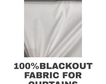 ADD ON 100% Blackout Fabric Custom Blackout Curtain custom Blackout Fabric Blackout Curtain Blackout Fabric curtain white Blackout Fabric