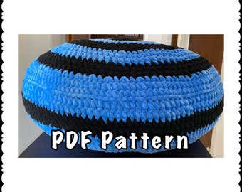 Super Bulky Meditation Pillow/Cushion Crochet Pattern