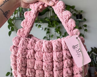 The Puffy Cloud Handbag - Handmade Crochet Purse - KABO by kat