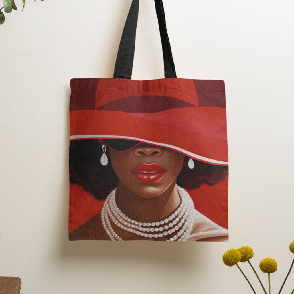 Tote Bag With Pendant - Red - Woman - Handbags 